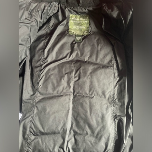 Eddie Bauer Black Down Filled Puffer Jacket Size Medium - Picture 9 of 16